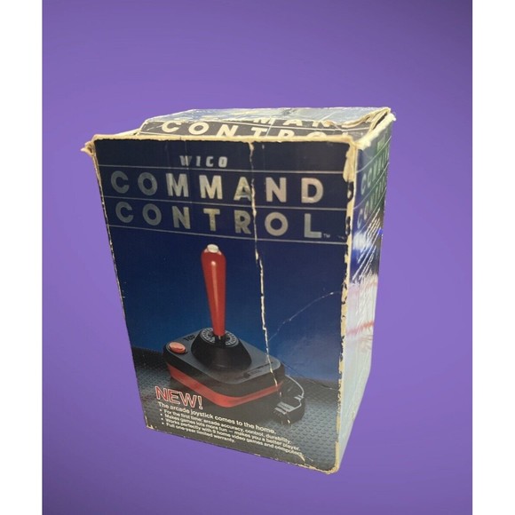Wico Command Control Joystick Controller For Atari 2600 Commodore Tested W/ Box - Picture 1 of 8